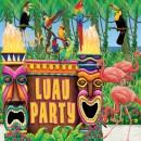 Luau Decorations on Bridal Shower Luau Party Theme