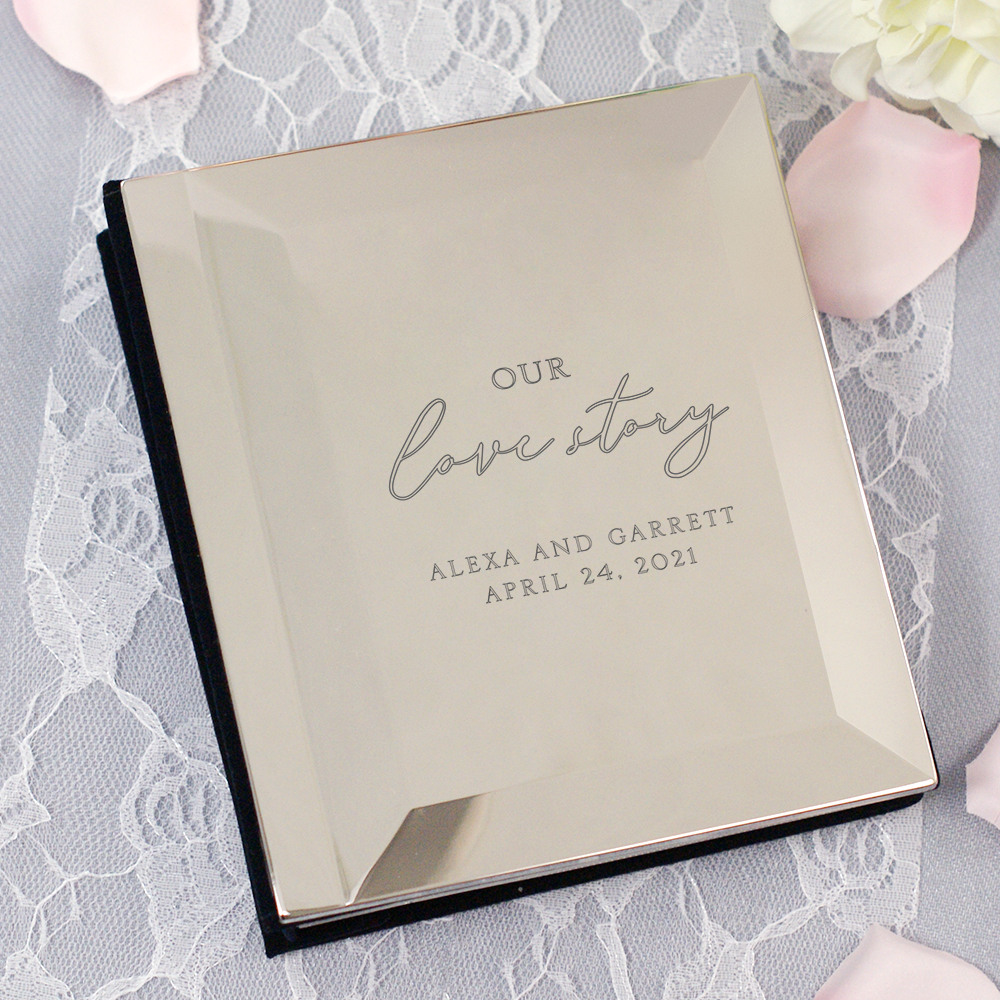 Engraved Silver Album