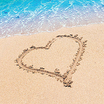 beach love napkins