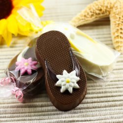 flip flop cookie favors