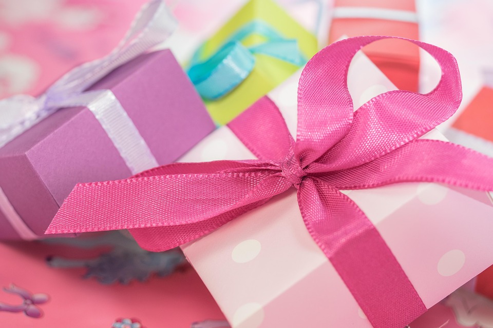 Gift registry choices.