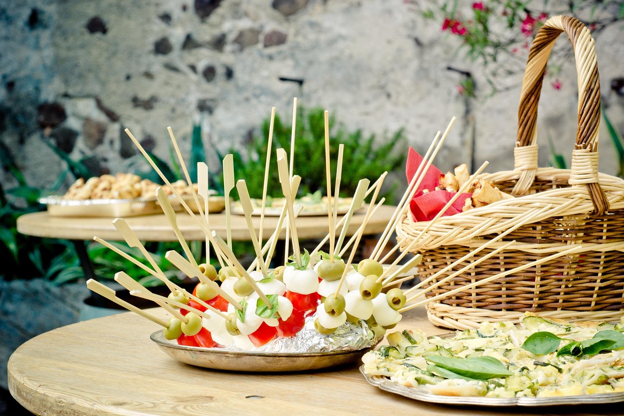 appetizer party food