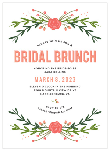 basic invite peony