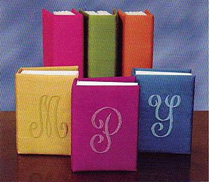 monogrammed photo album