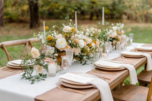 bridal shower centerpiece