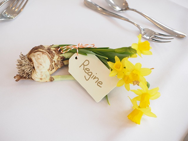 Personalized bridal shower favors.