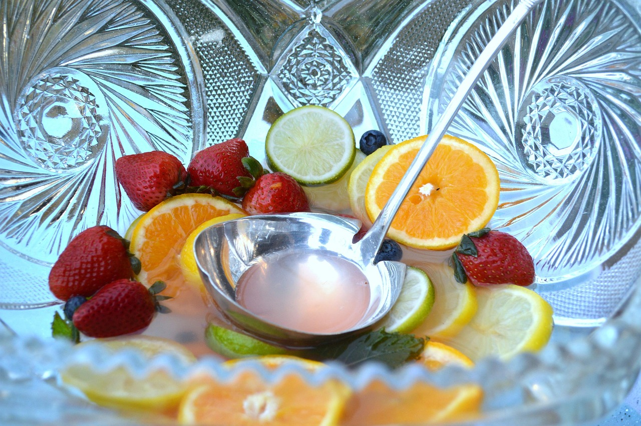 punch bowl for your bridal shower